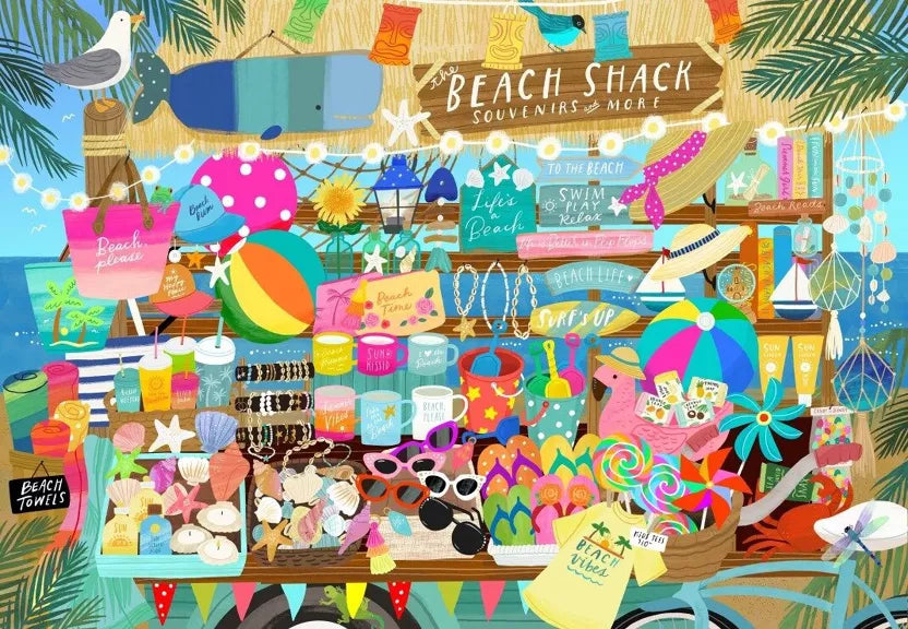 Puzzle Beach souvenir shop 1000 pièces