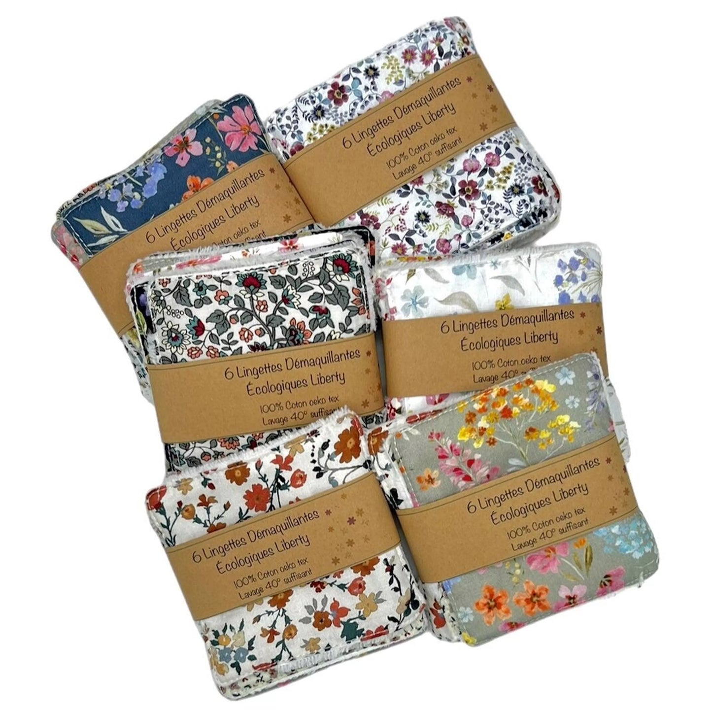 Lingettes démaquillantes x6 Liberty