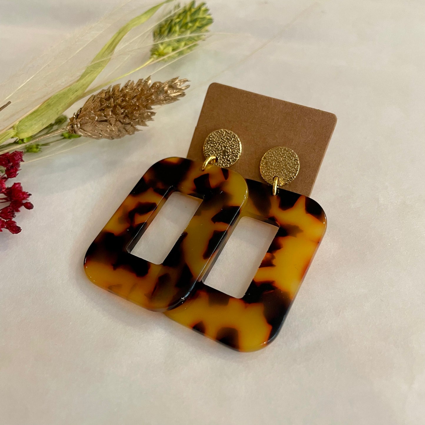 Boucles d’oreilles Carla léopard