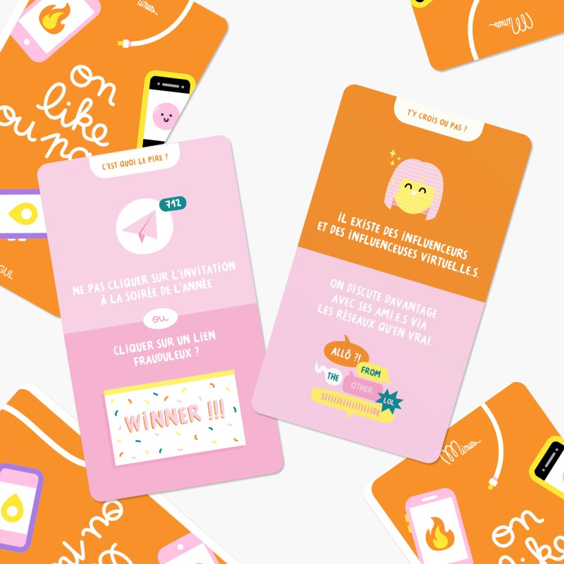 Jeu de société On like ou pas ?