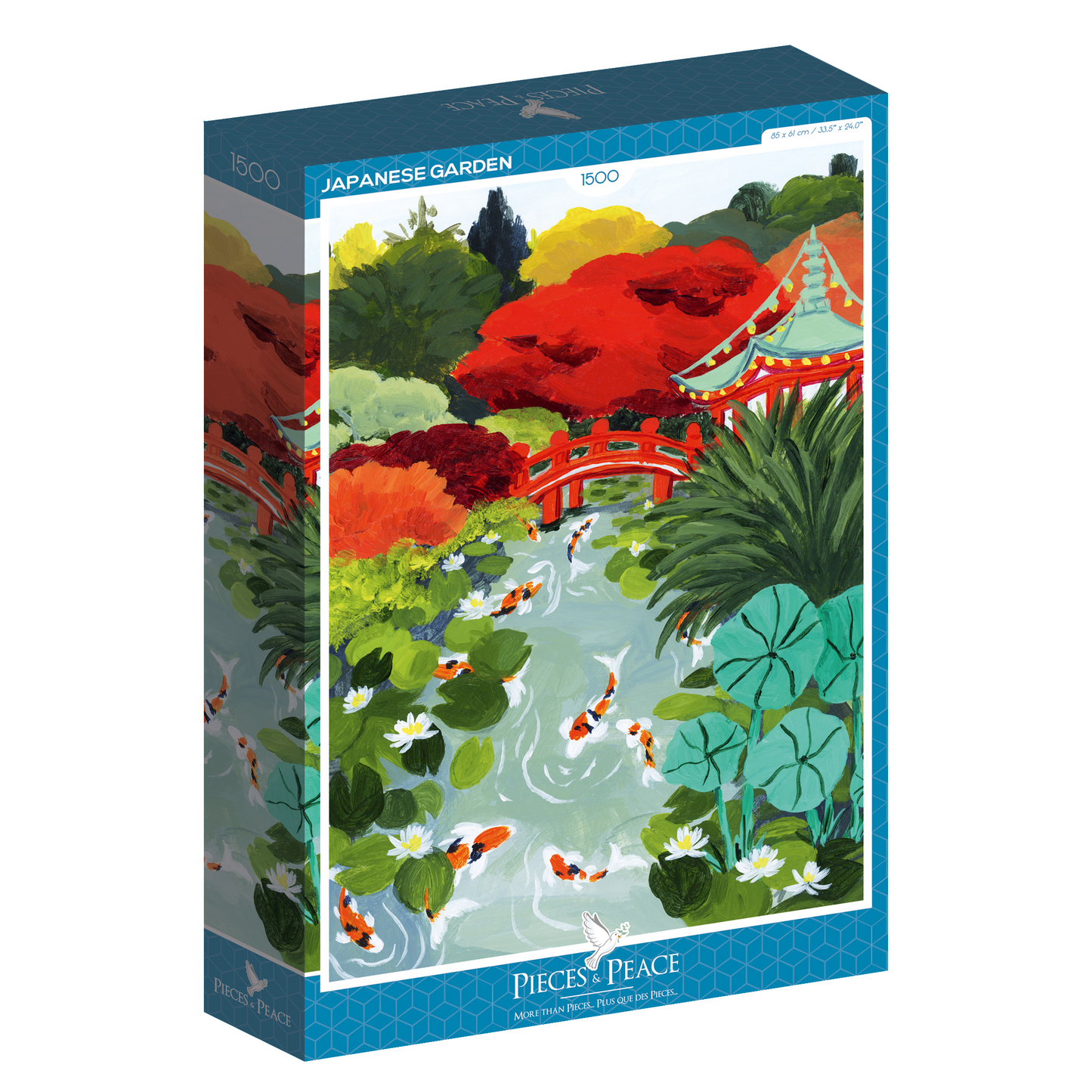 Puzzle Japanese garden 1500 pièces