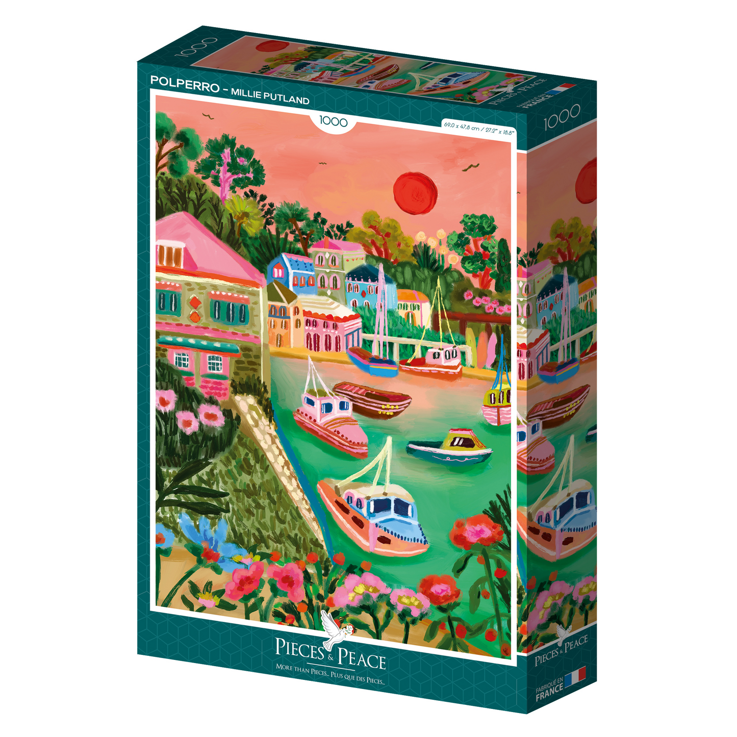 Puzzle Polperro 1000 pièces
