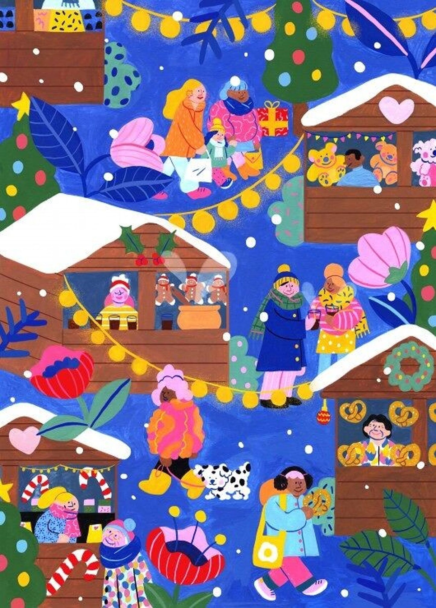 Marché de Noël 500 pièces