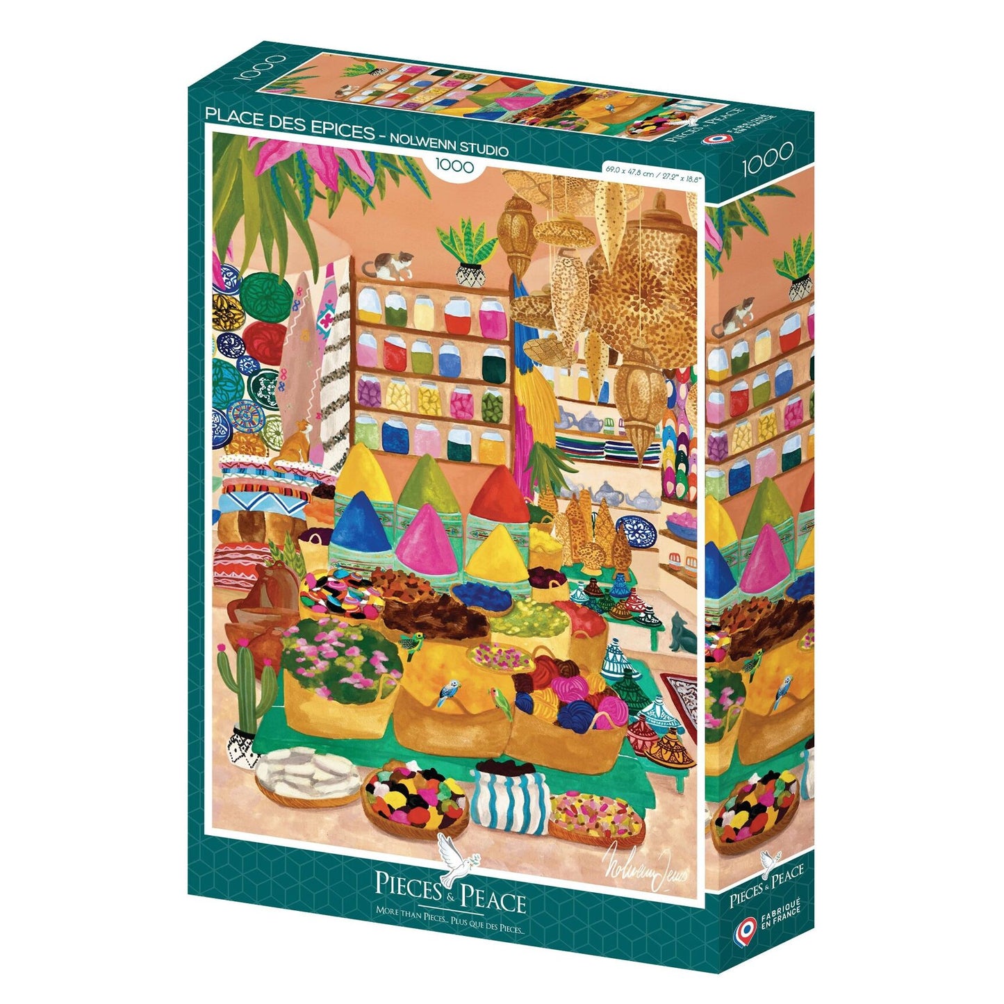 Puzzle Place des épices 1000 pièces