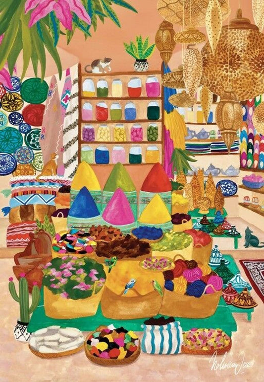 Puzzle Place des épices 1000 pièces