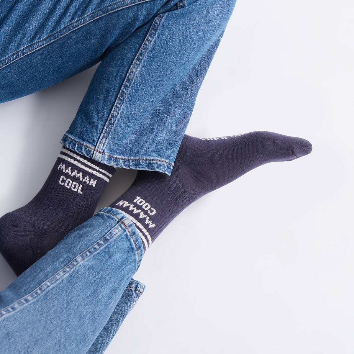 Chaussettes Maman cool encre T36-41