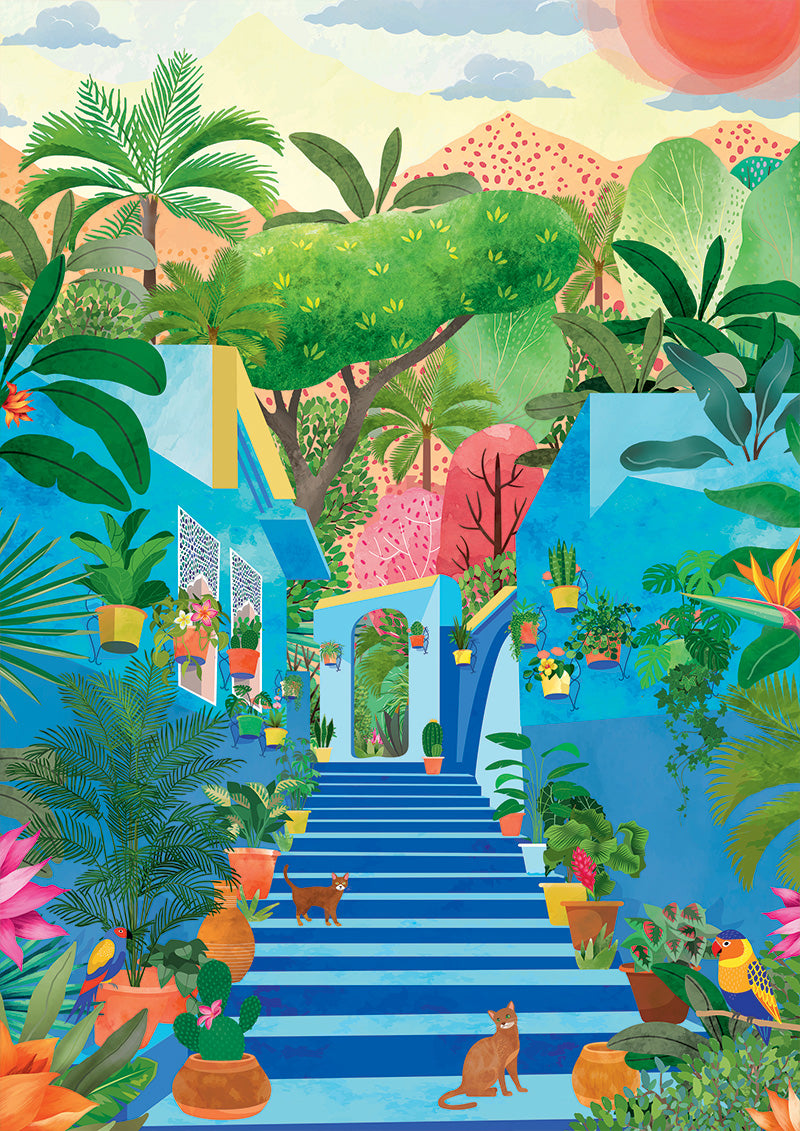 Puzzle Blue Heaven 1000 pièces