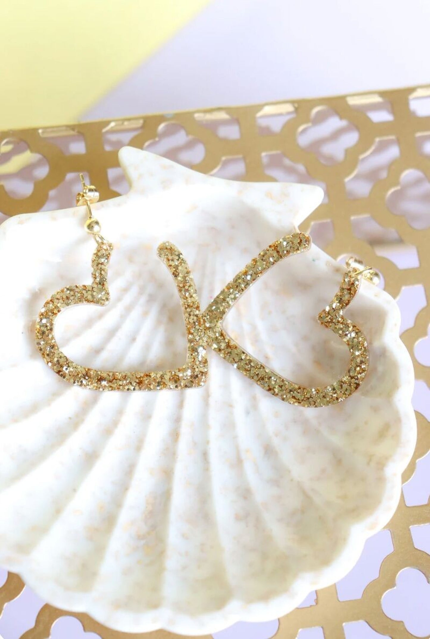 Boucles d’oreilles Coeur Or