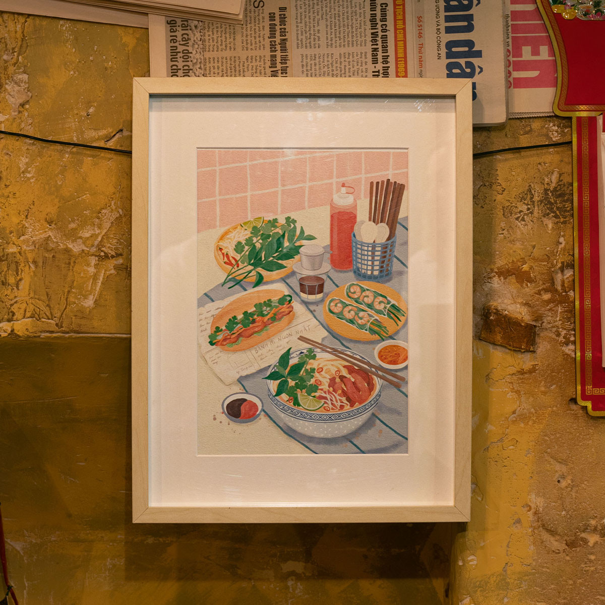 Kit de peinture Vietnamese food