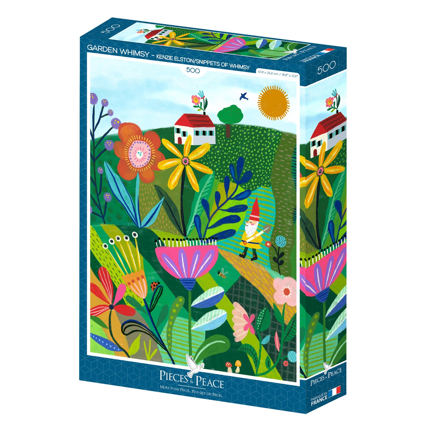 Puzzle Garden whimsy 500 pièces