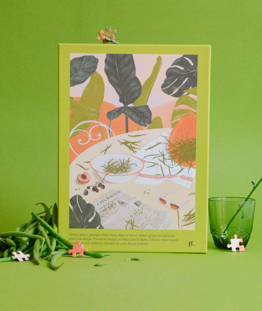 Puzzle Les haricots verts