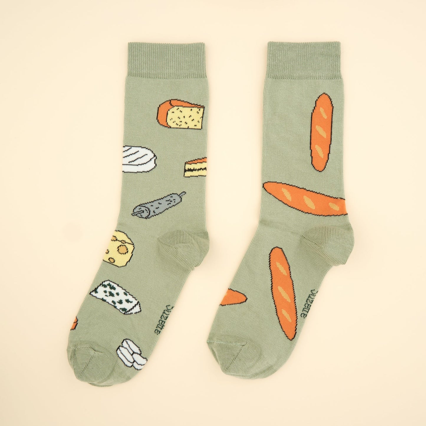 Chaussettes Pain et fromage T35-44