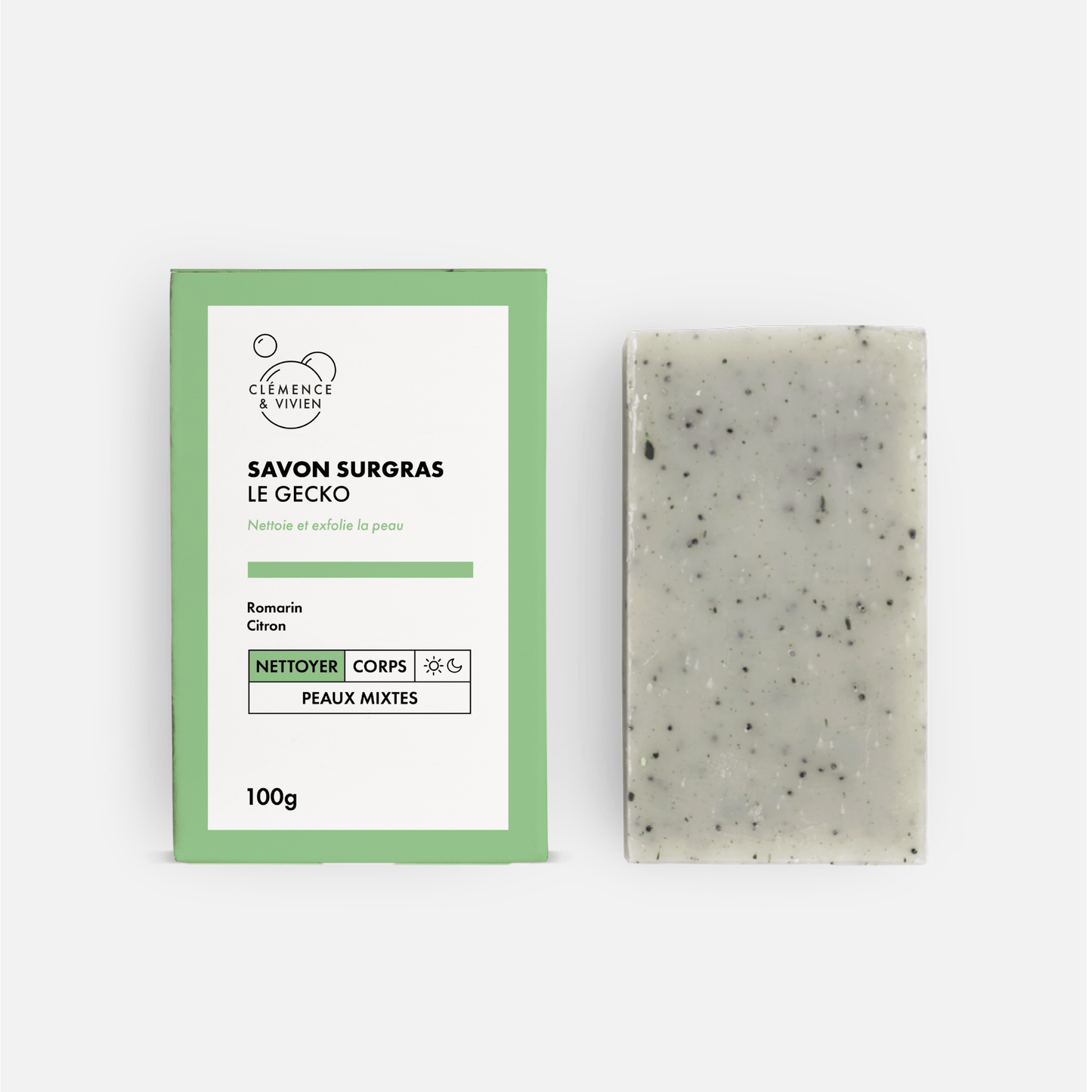 Savon solide - Le gecko