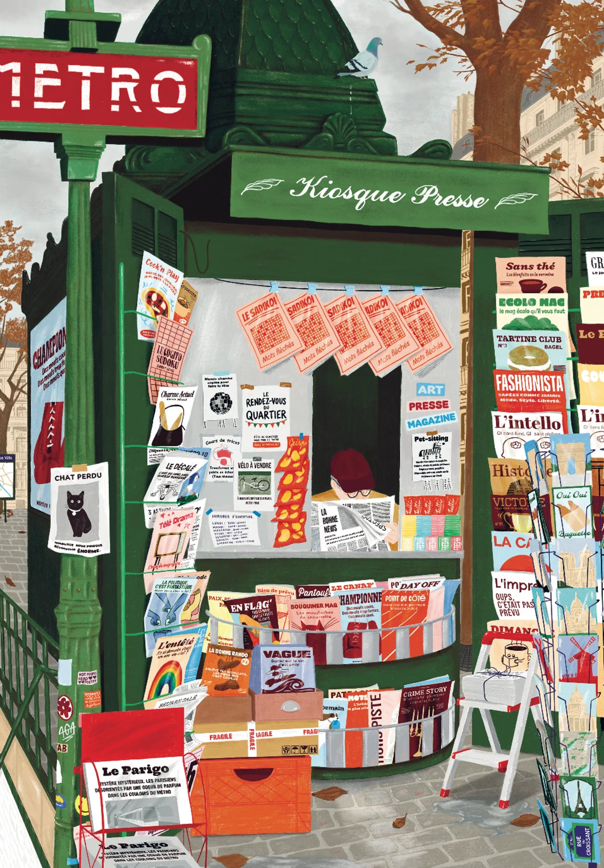 Puzzle Le kiosque