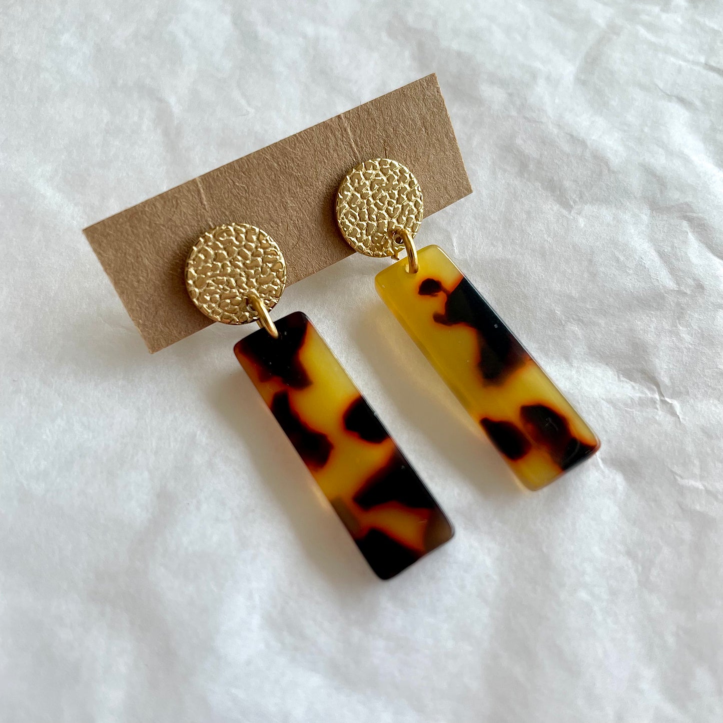 Boucles d’oreilles Charlie léopard