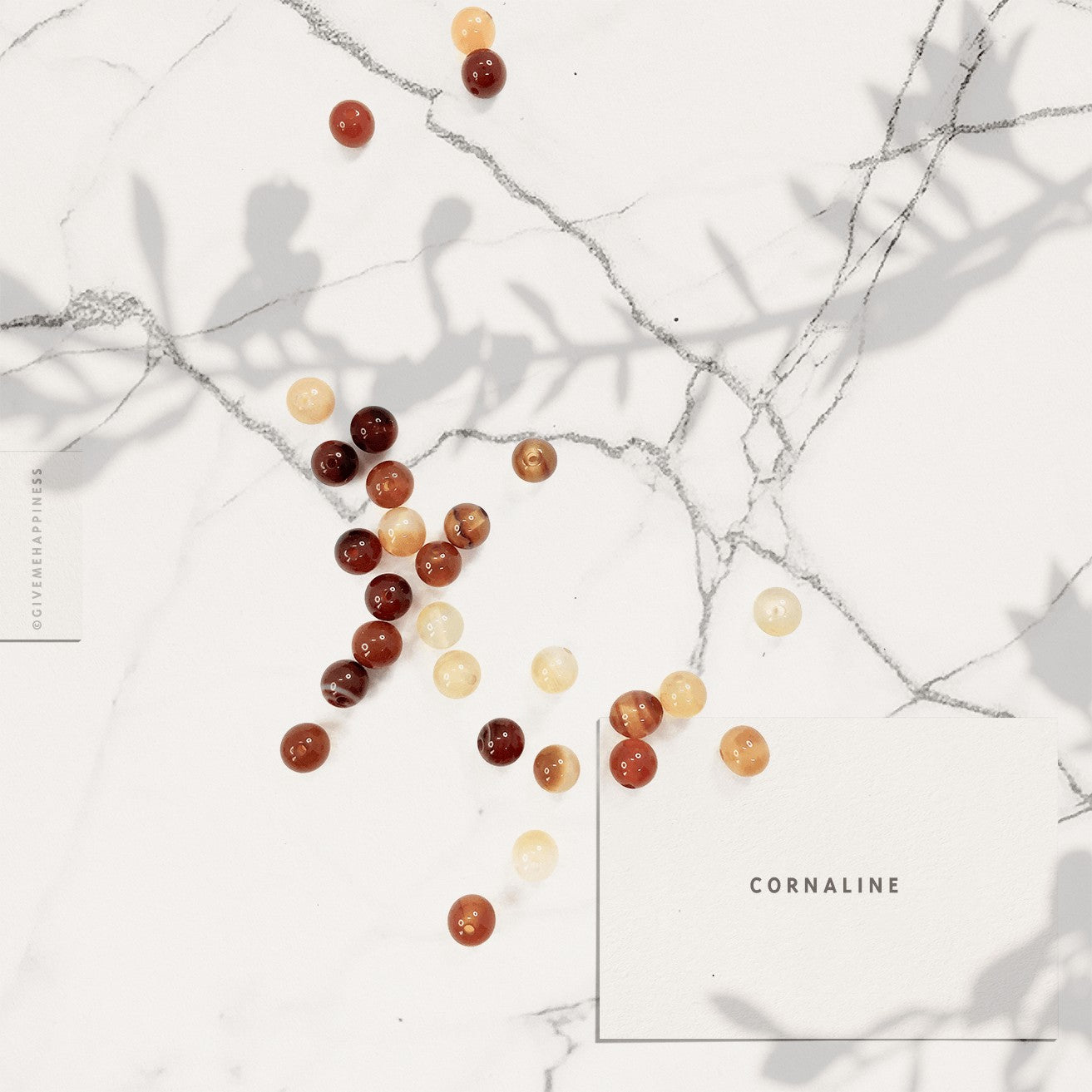 Bracelet Cornaline - Do you speak français ?