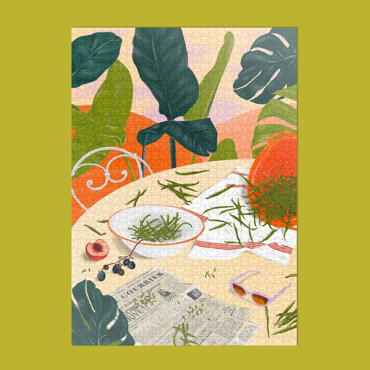Puzzle Les haricots verts