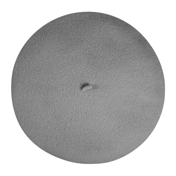 Béret authentique gris 100% laine mérinos - TU - Do you speak français ?