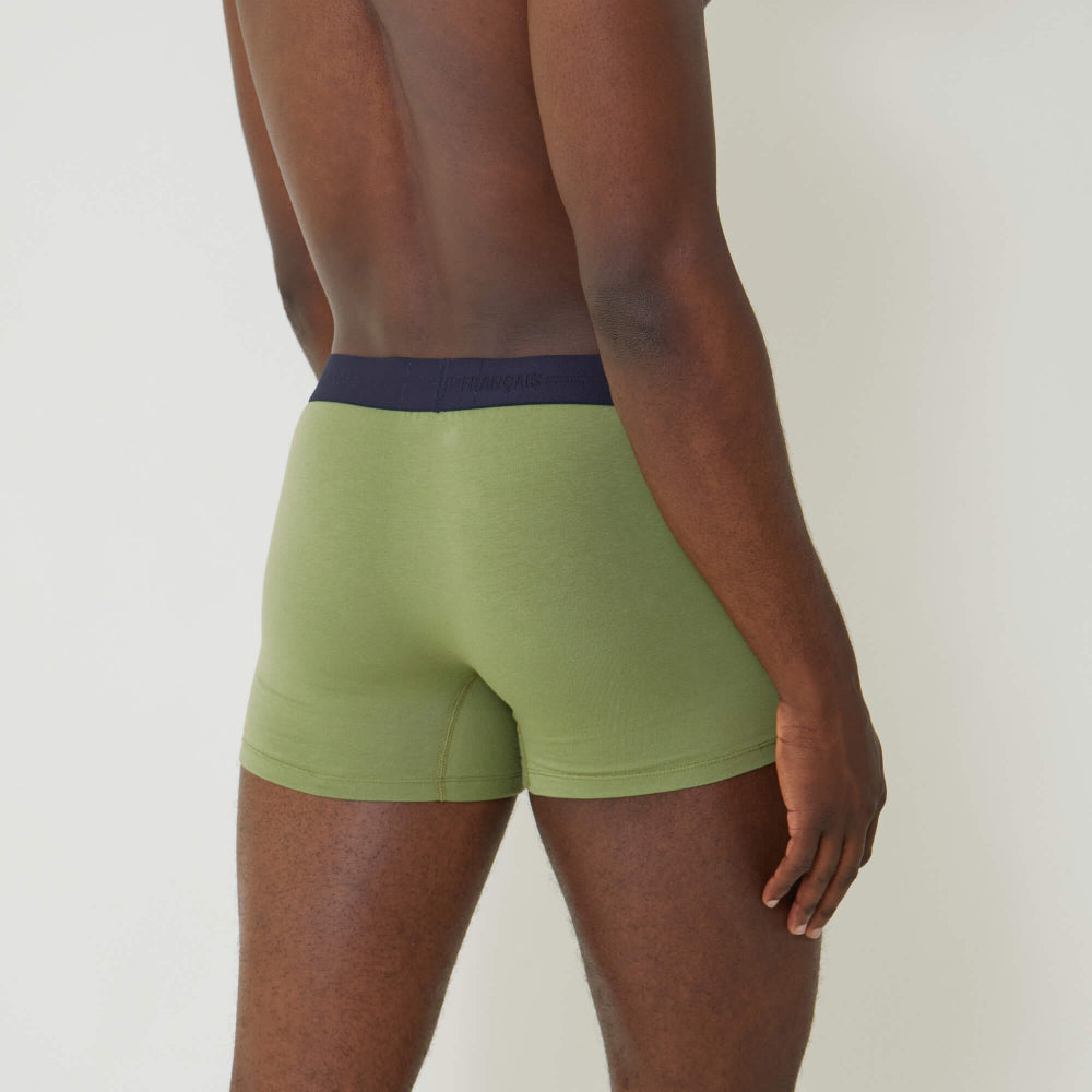 Boxer vert olive