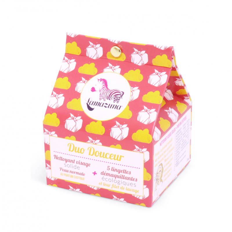 Coffret cadeau nettoyant visage + 5 lingettes démaquillantes - Do you speak français ?