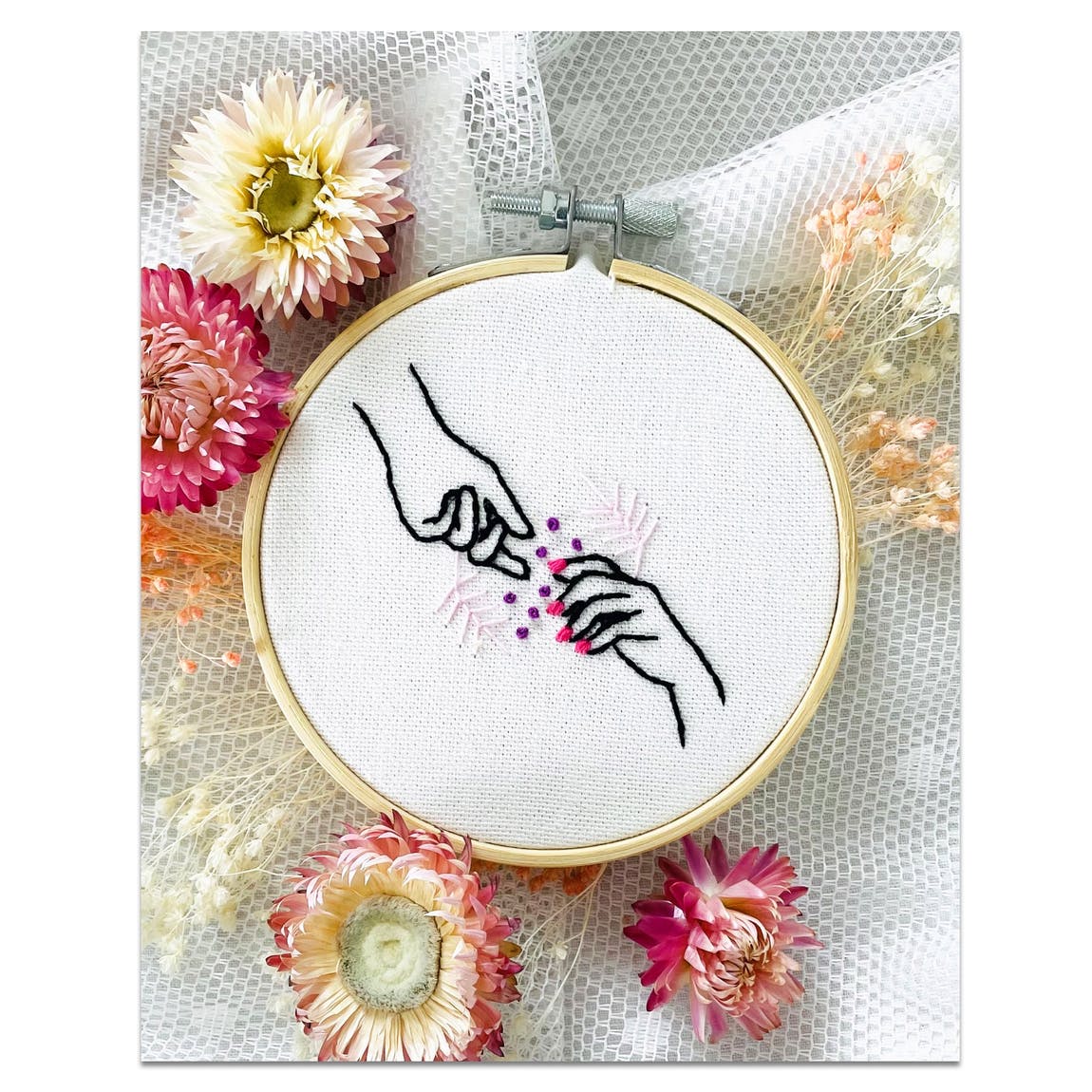 Kit de broderie Là pour toi