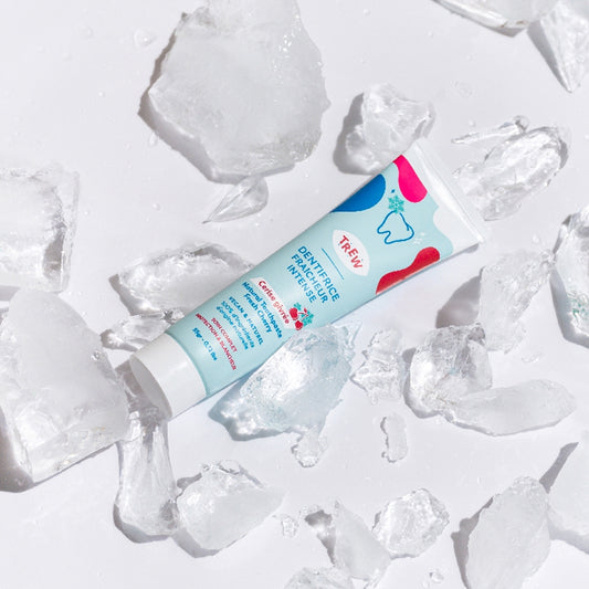 Dentifrice à la cerise givrée