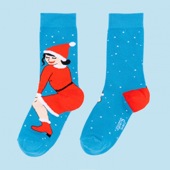 Chaussettes Mère Noël T35-44