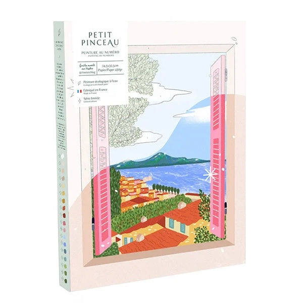 Kit de peinture Fenêtre ouverte sur Naples