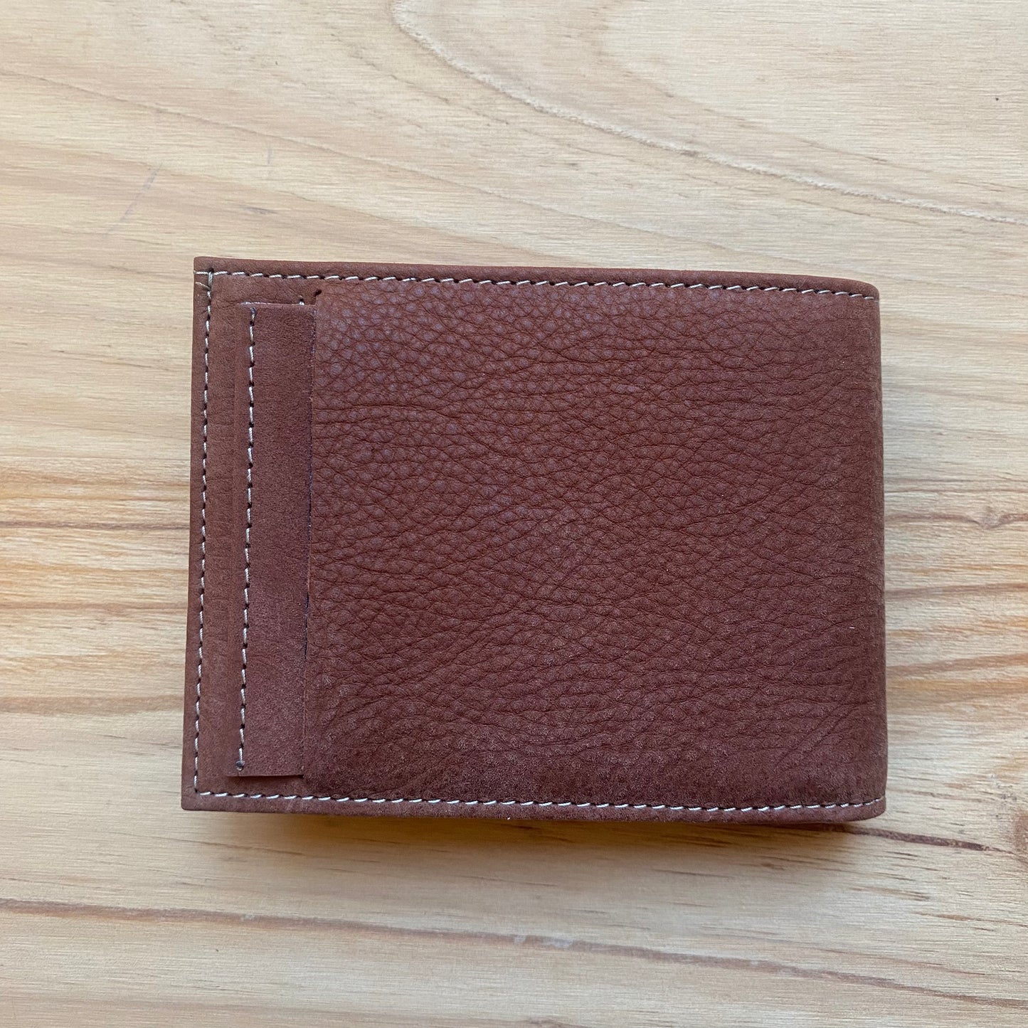 Portefeuille slim camel