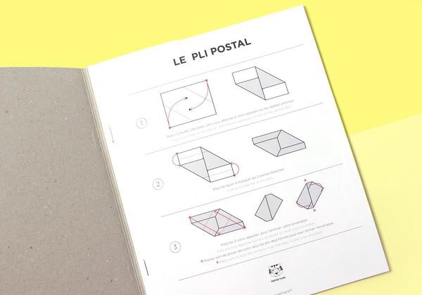 Carnet de lettres-enveloppes - Le pli postal - Do you speak français ?