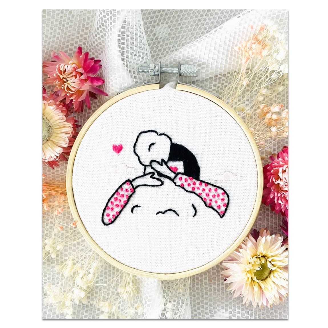 Kit de broderie Tu me manques