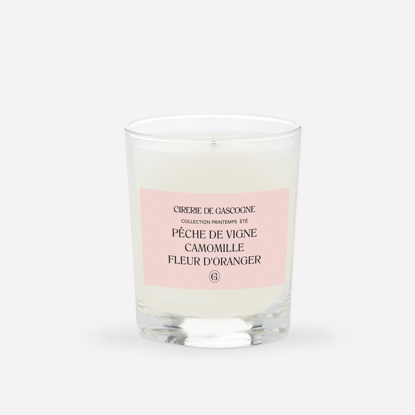 Bougie Pêche de vigne - Camomille - Fleur d'oranger - Do you speak français ?
