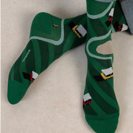Chaussettes Coton Green Vert  T43/46