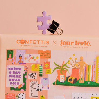 Puzzle Du feutre sur les mains
