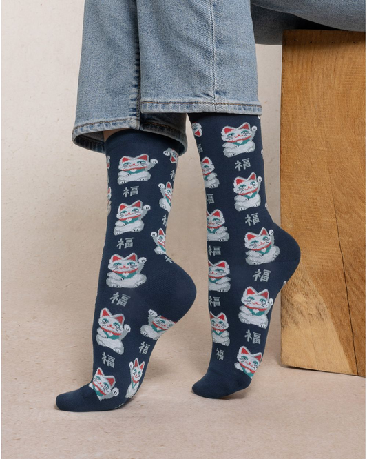 Chaussettes Porte-Bonheur Encre T36/40