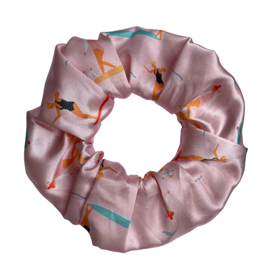 Chouchou Surfeuses Rose