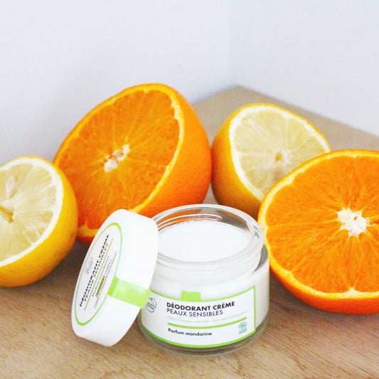 Déodorant crème Peau sensible - Mandarine