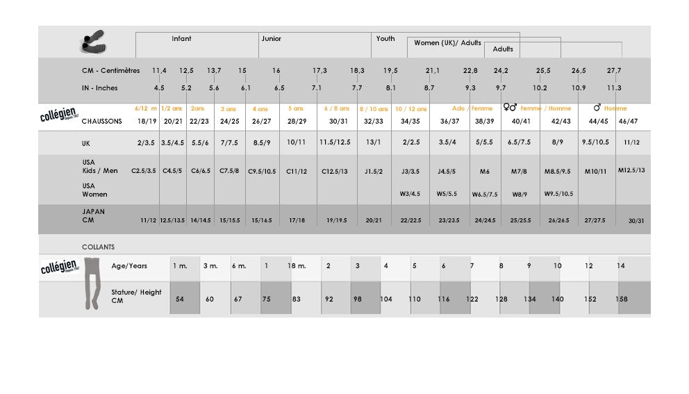 Chaussons-chaussettes pointure 18/19 (au choix)