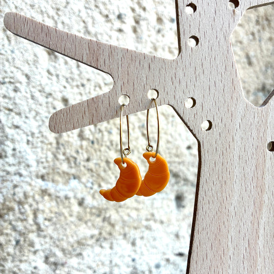 Boucles d’oreilles Croissant