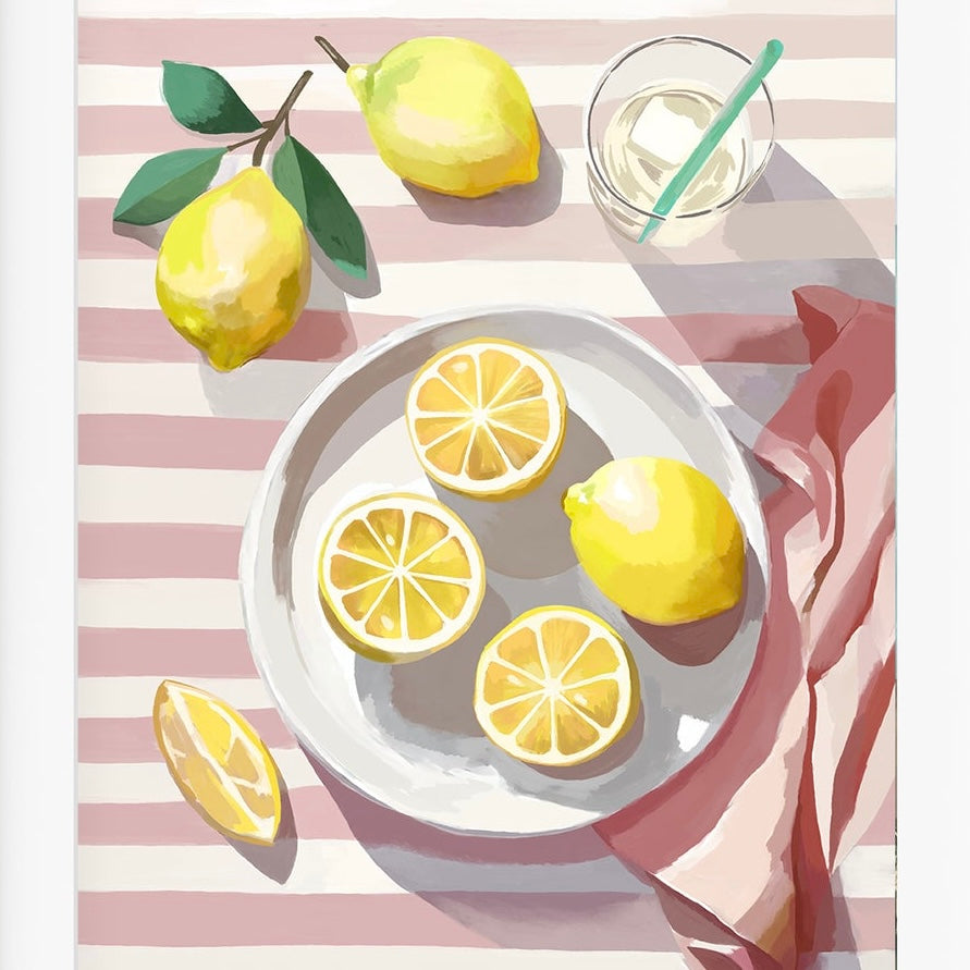 Kit de peinture Citrons de Menton