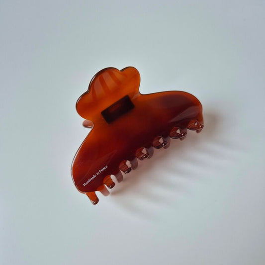 Pince à cheveux Queen S acajou