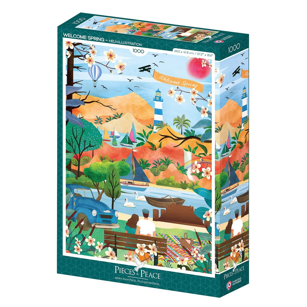Puzzle Welcome Spring 1000 pièces