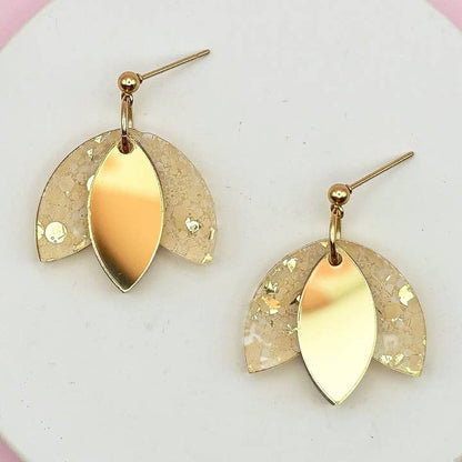 Boucles d’oreilles Lotus