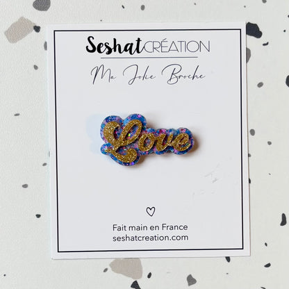 Broche Love n°3