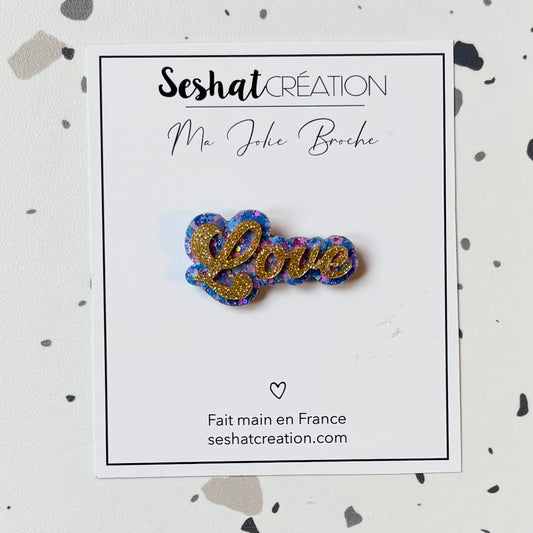 Broche Love n°3