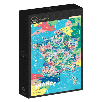 Puzzle Carte de France 1000 pièces