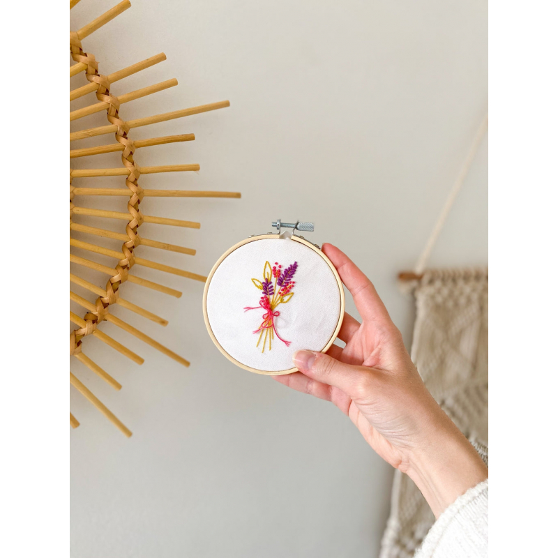 Kit de broderie Fleurs des champs