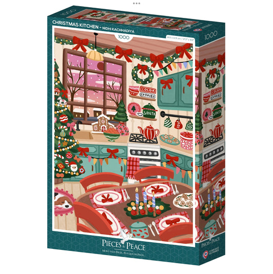 Puzzle Christmas Kitchen 1000 pièces