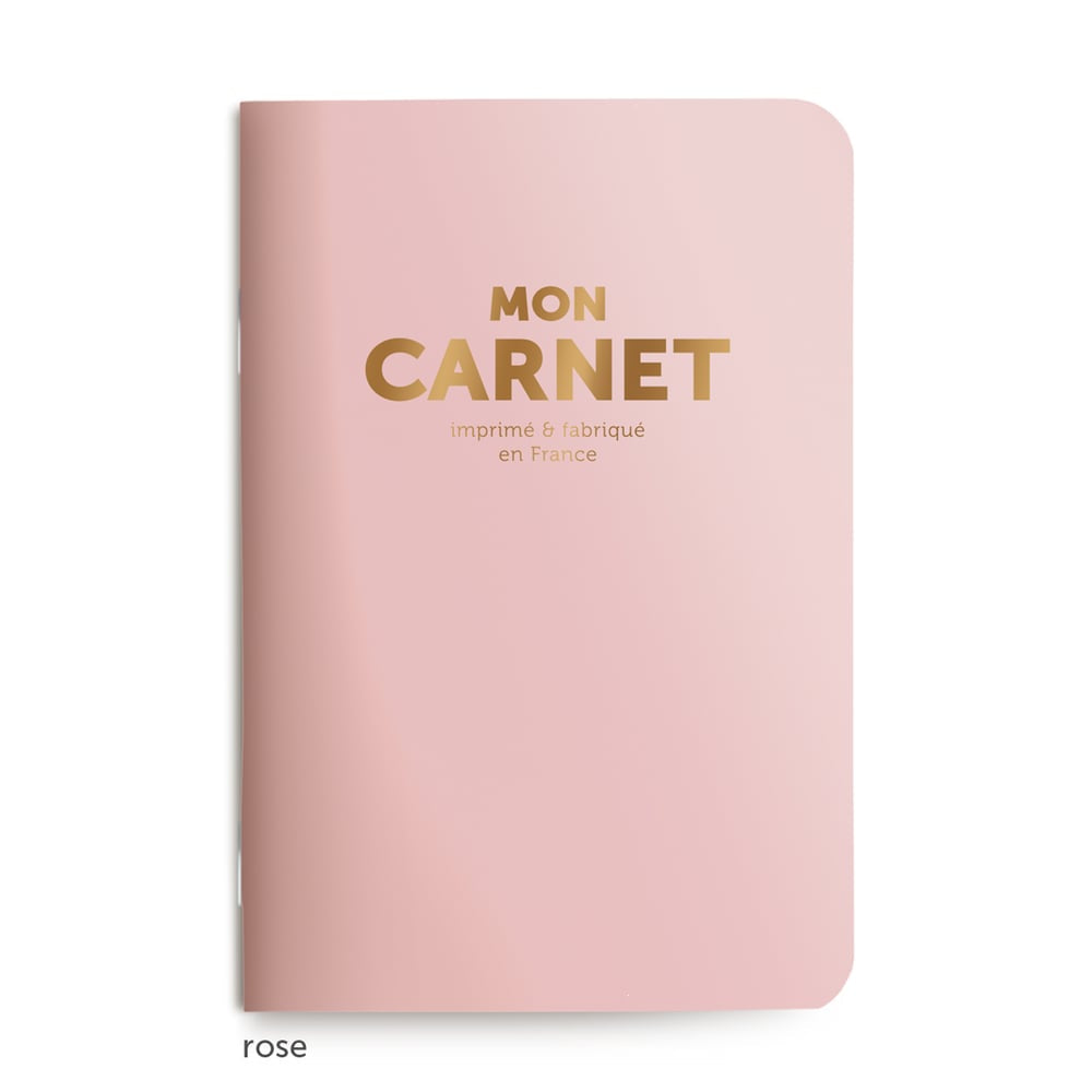 Carnets de poche colorés (couleur au choix)