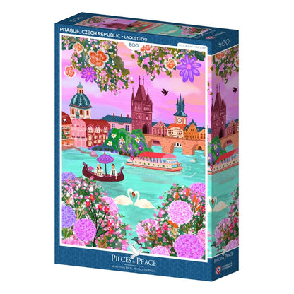 Puzzle Prague, Czech Republic 500 pièces